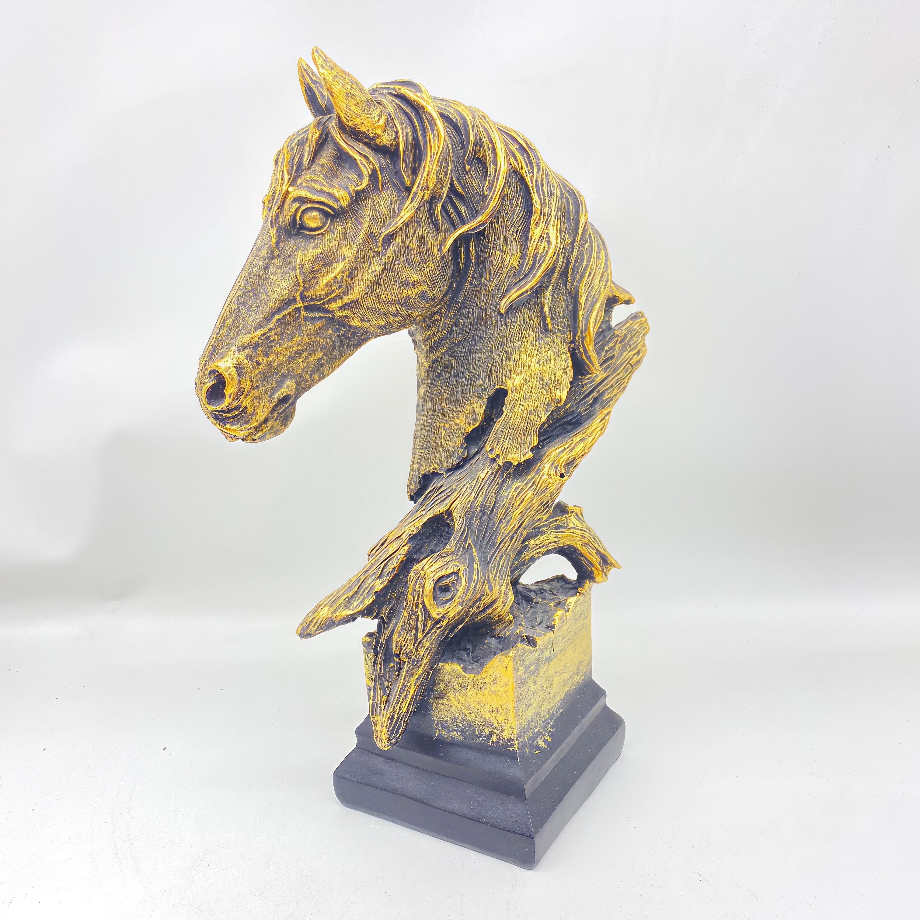 Horse Head sculpture decoration — factory-direct Resin Crafts